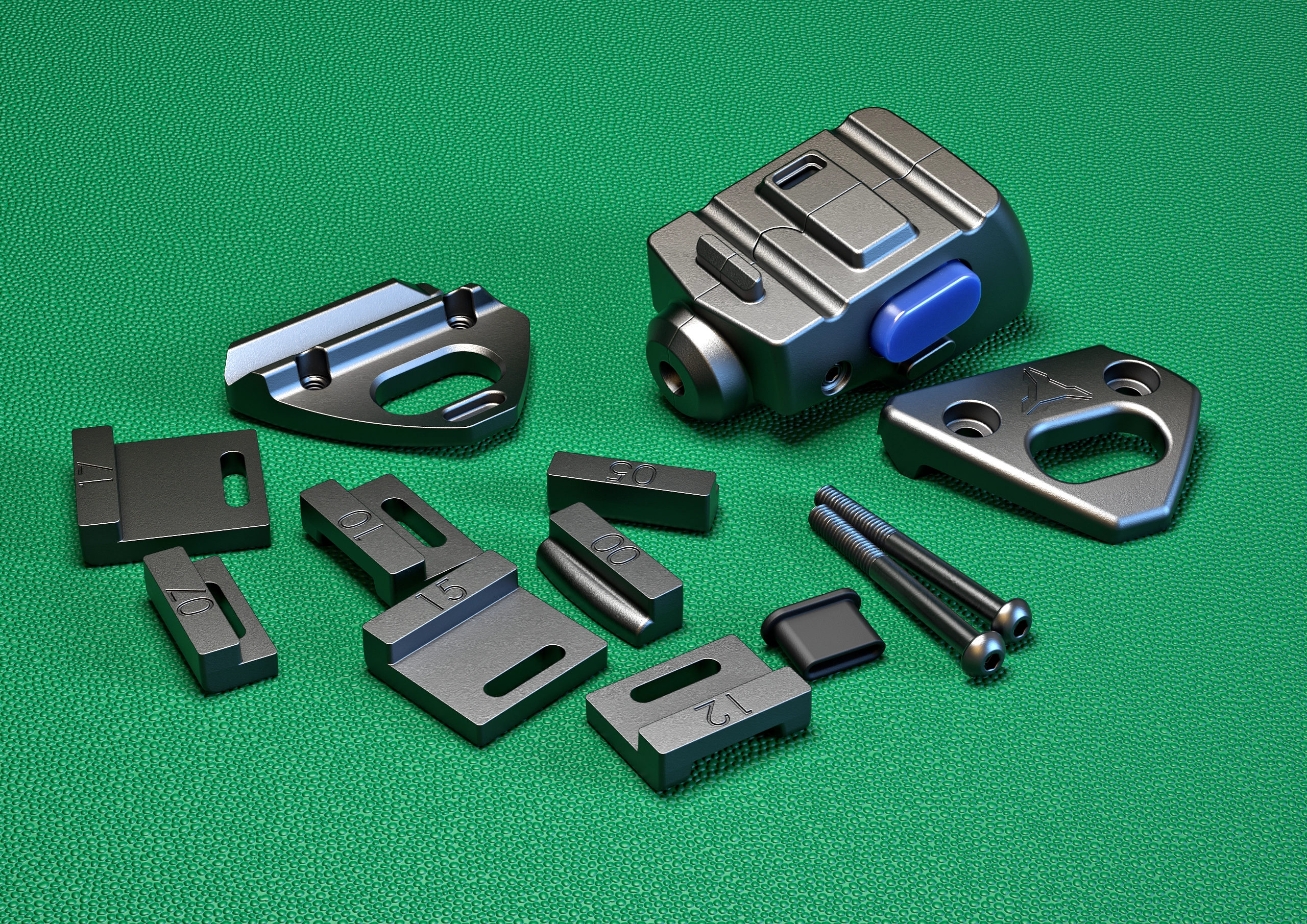 Autolaser. All parts