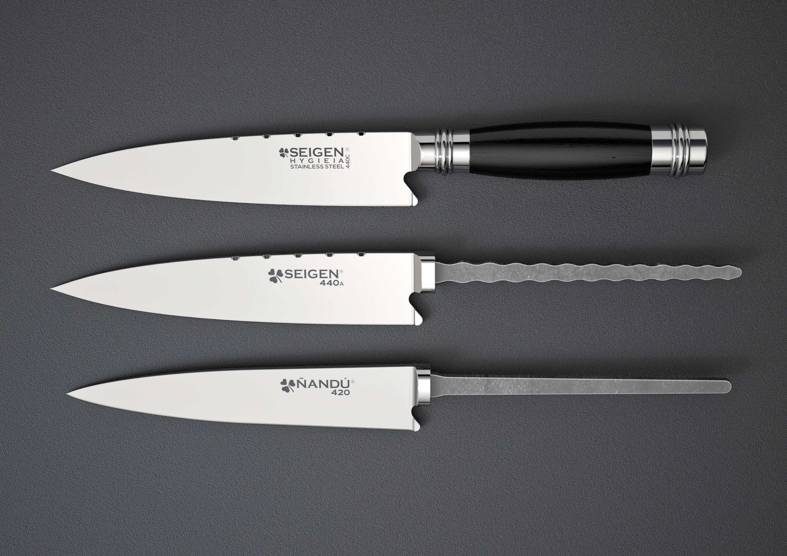 6-inch knife of each range